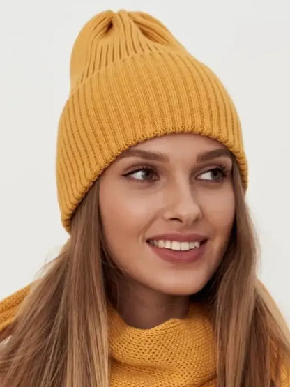 Marigold Beanie & Scarf Set