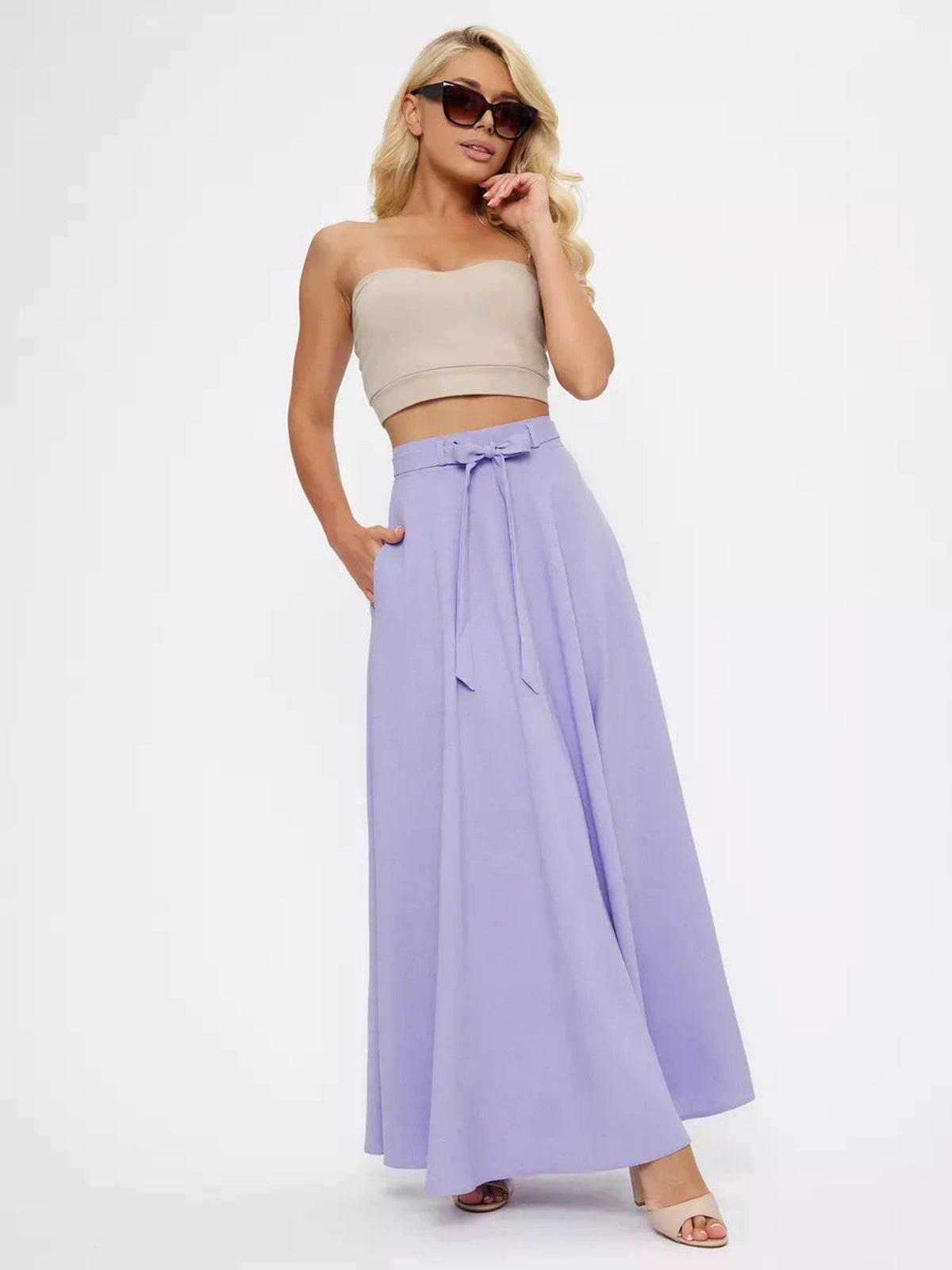 Lavender Maxi Skirt
