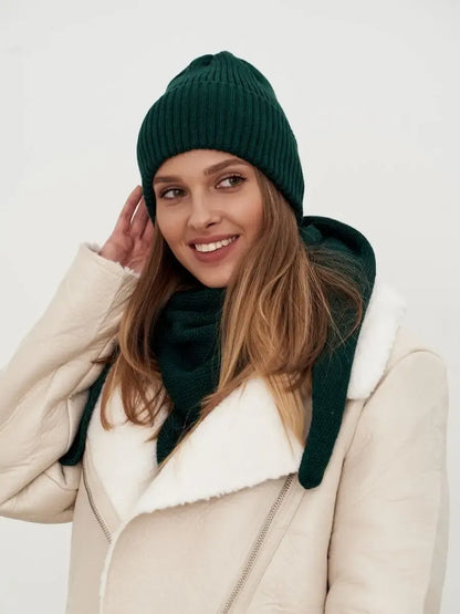 Emerald Beanie & Scarf Set