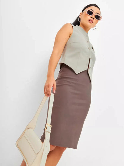 Sable Midi Skirt