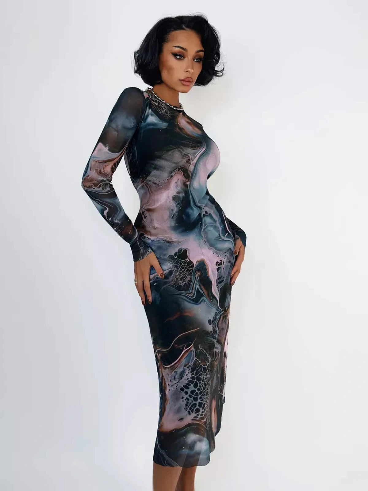 Nebula Midi Dress