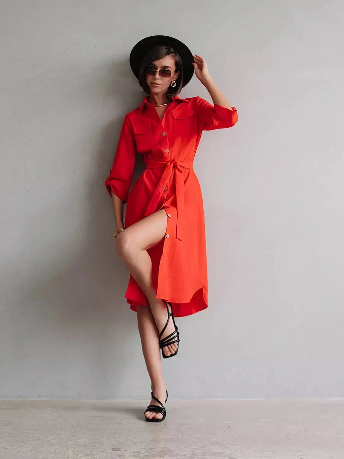 Scarlet Midi Dress
