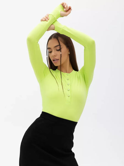 Lime Pullover