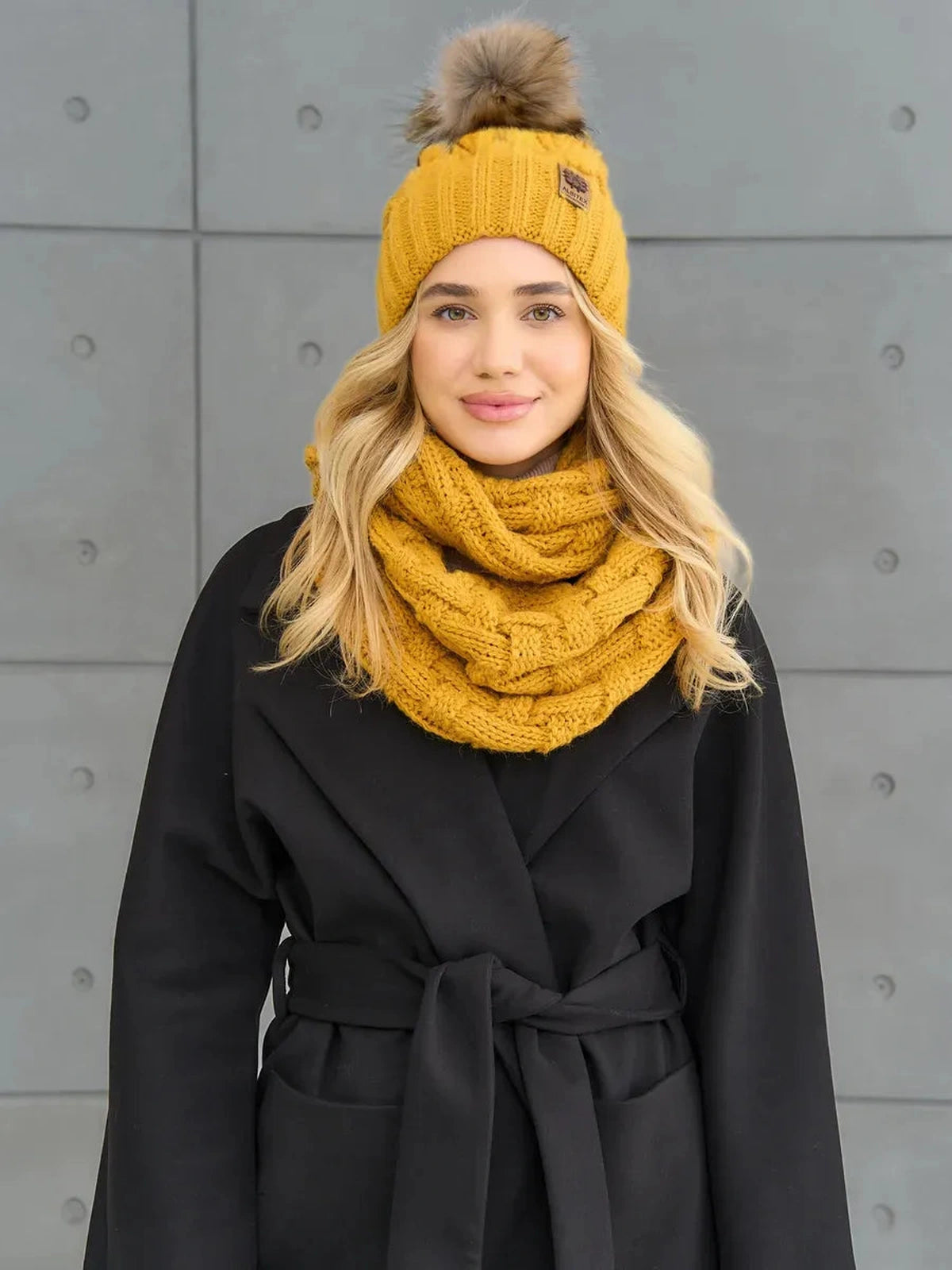 Liora Beanie & Scarf Set