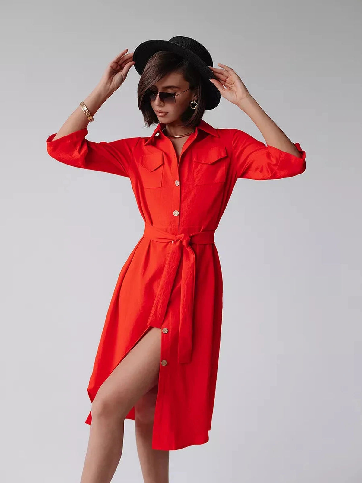 Scarlet Midi Dress