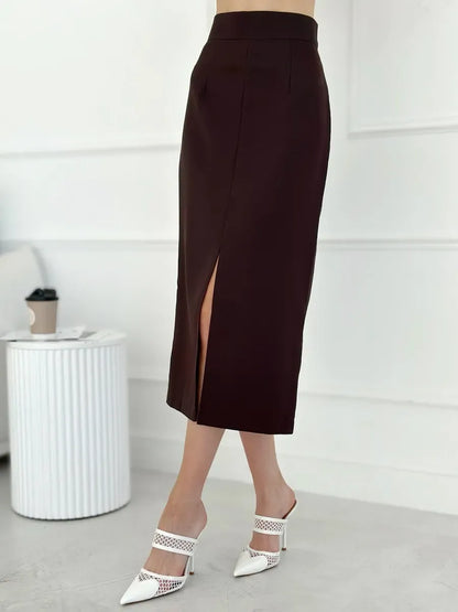 Truffle Midi Skirt