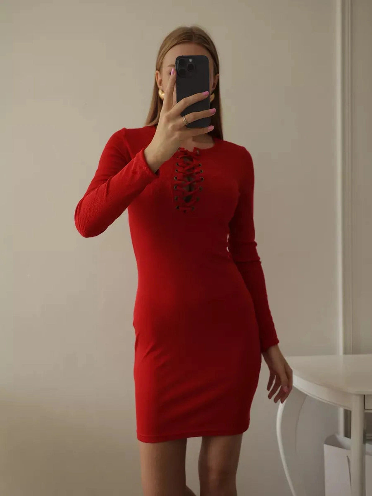 Scarlet Mini Dress