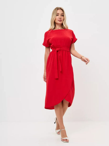 Carmine Midi Dress