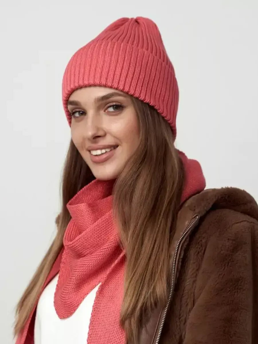 Coral Reef Beanie & Scarf Set