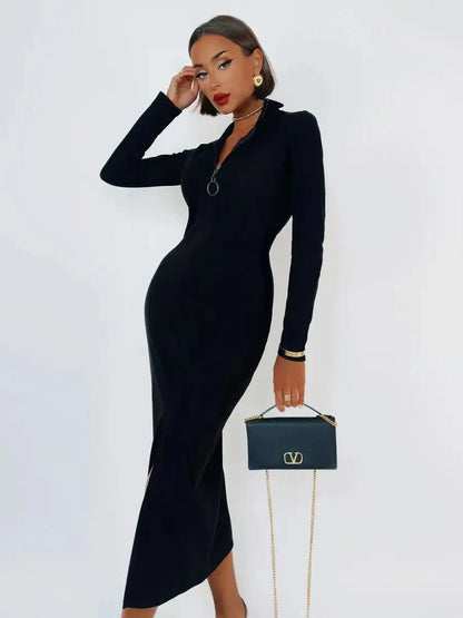 Onyx Midi Dress