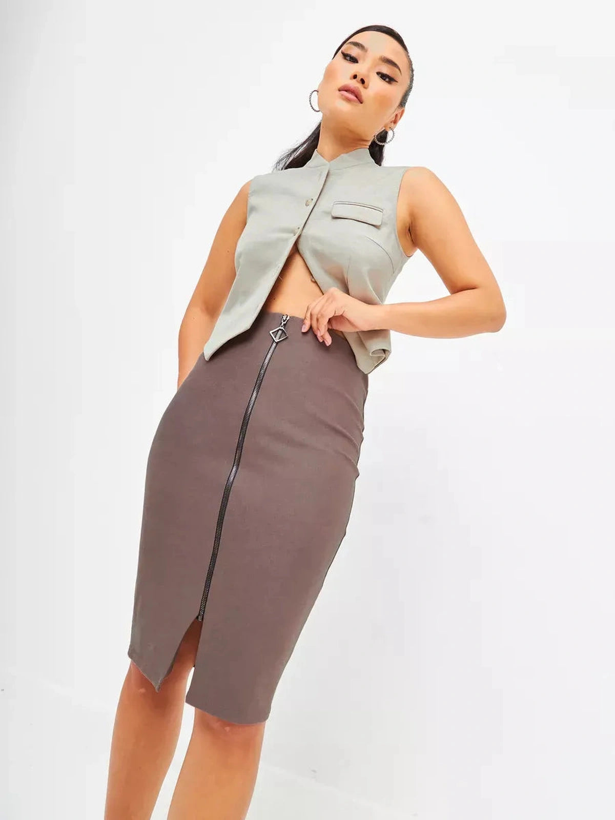 Sable Midi Skirt
