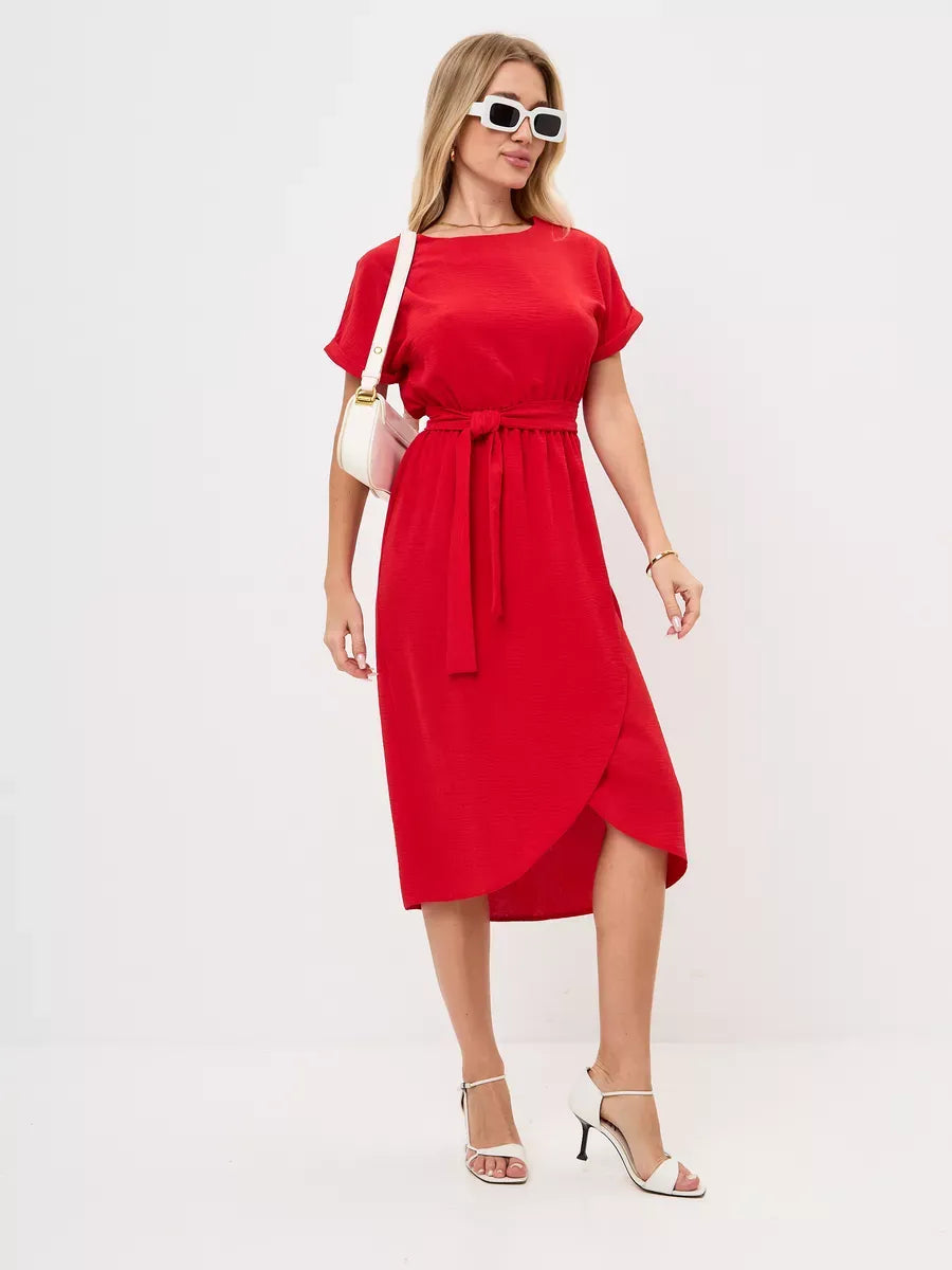 Carmine Midi Dress