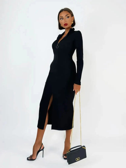 Onyx Midi Dress