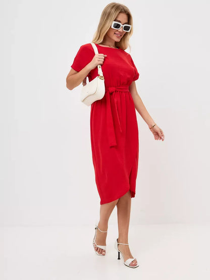 Carmine Midi Dress