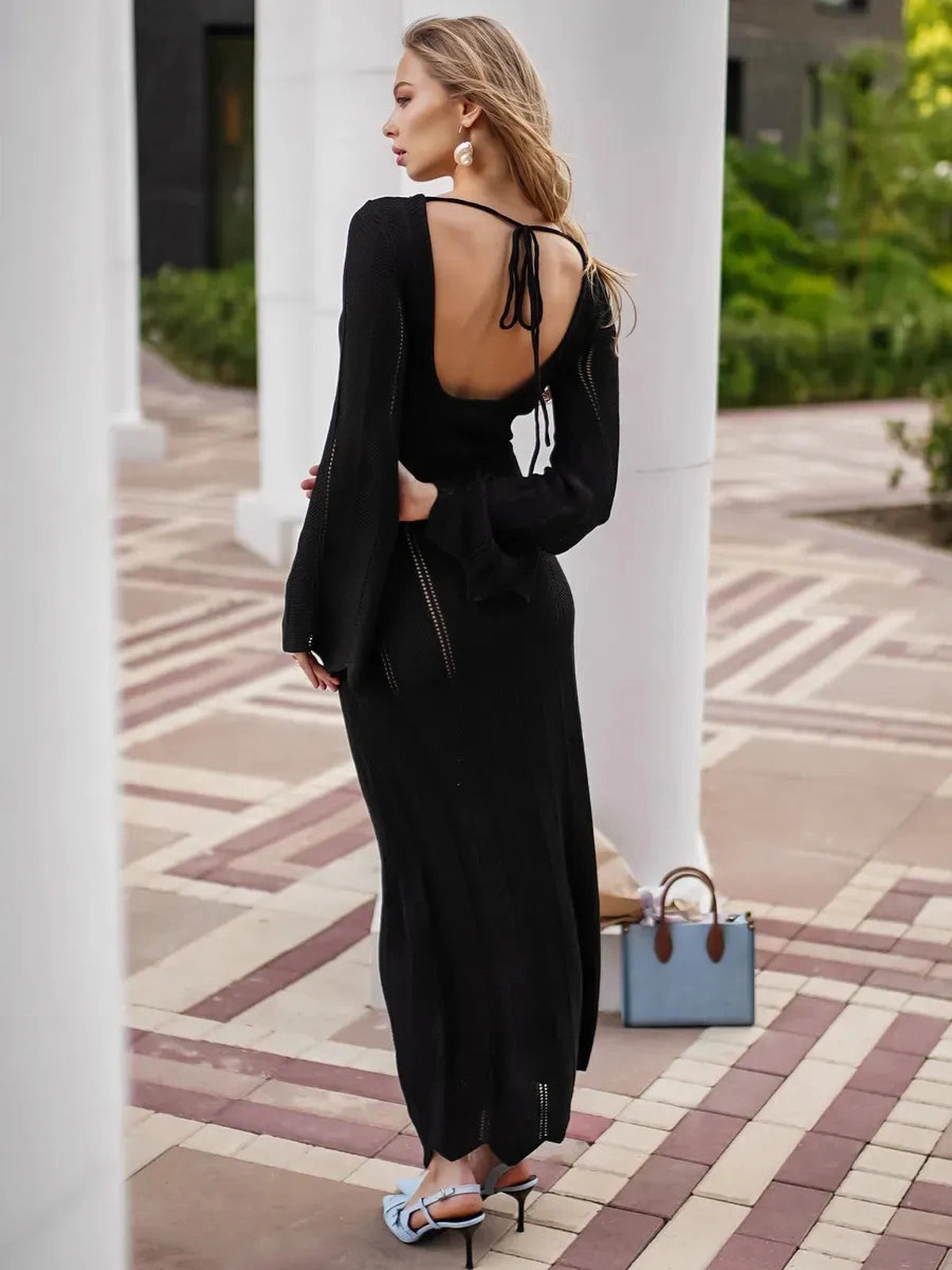 Noir Midi Dress