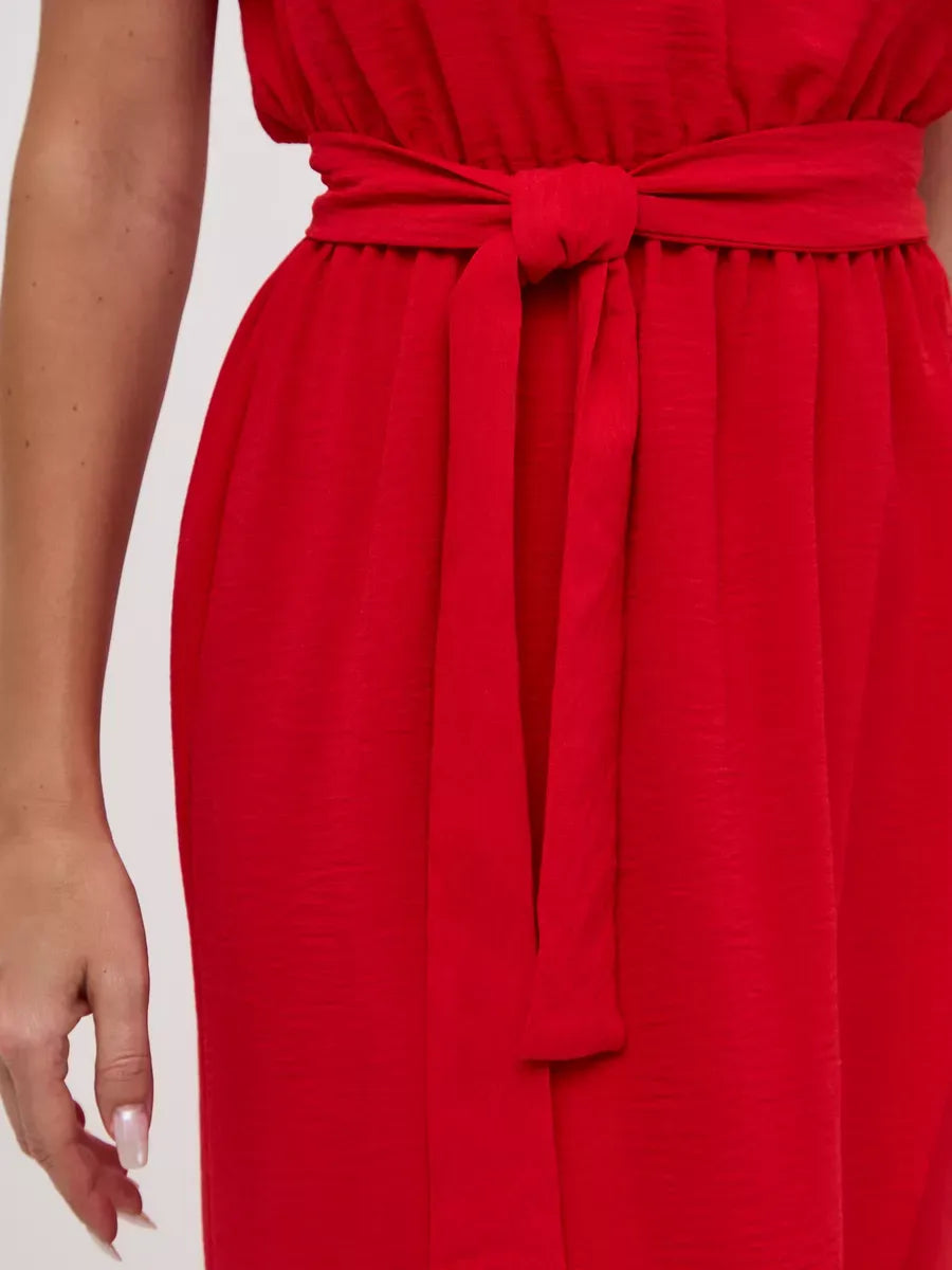 Carmine Midi Dress