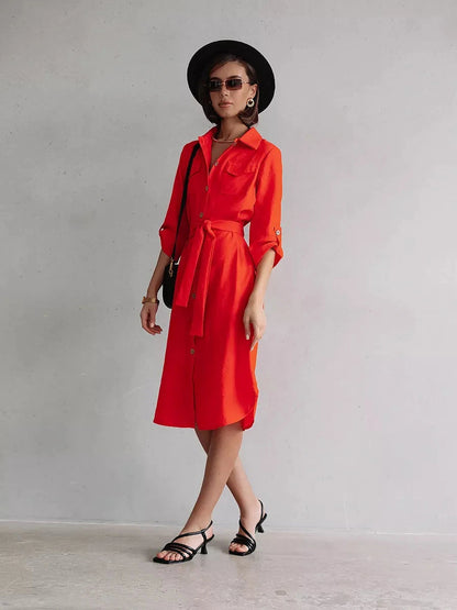 Scarlet Midi Dress