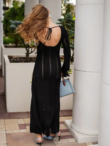 Noir Midi Dress