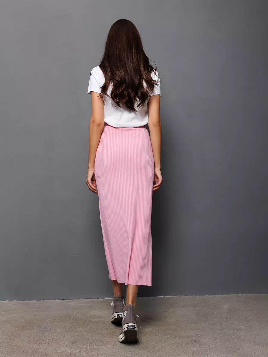 Rosette Midi Skirt