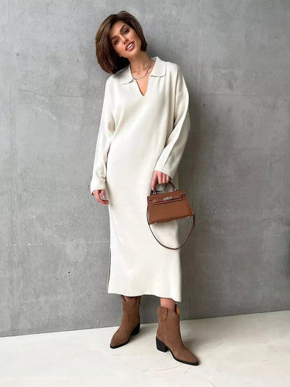 Linen Midi Dress