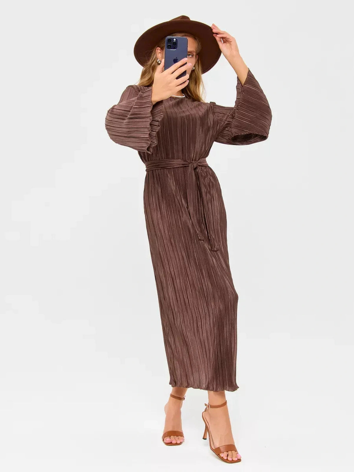 Mocha Midi Dress