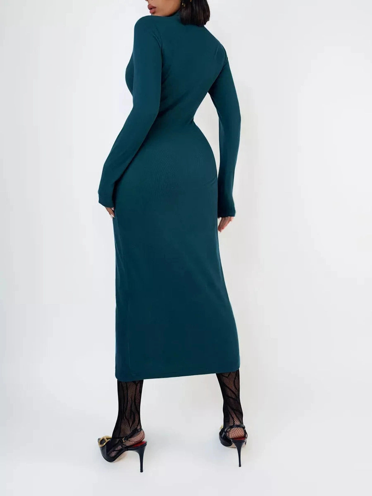 Emerald Midi Dress