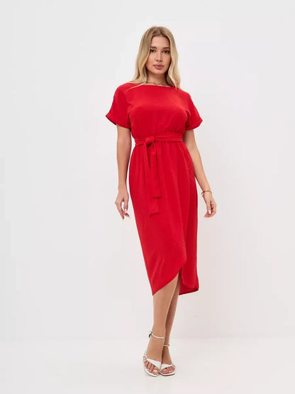 Carmine Midi Dress