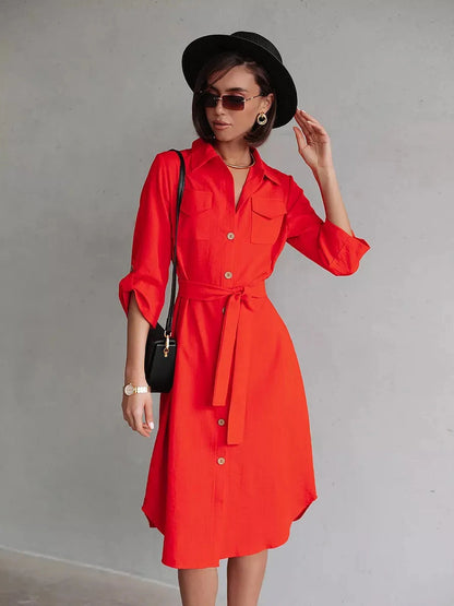 Scarlet Midi Dress