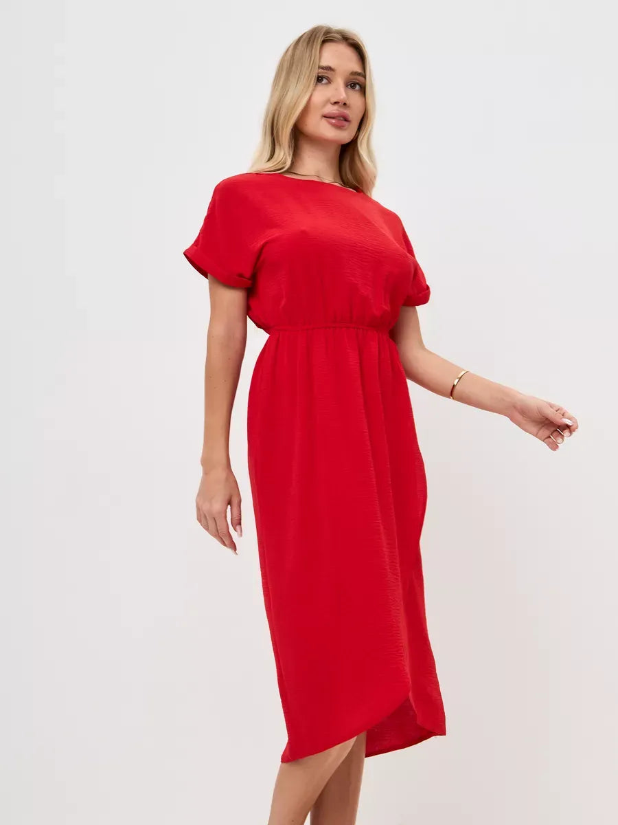 Carmine Midi Dress