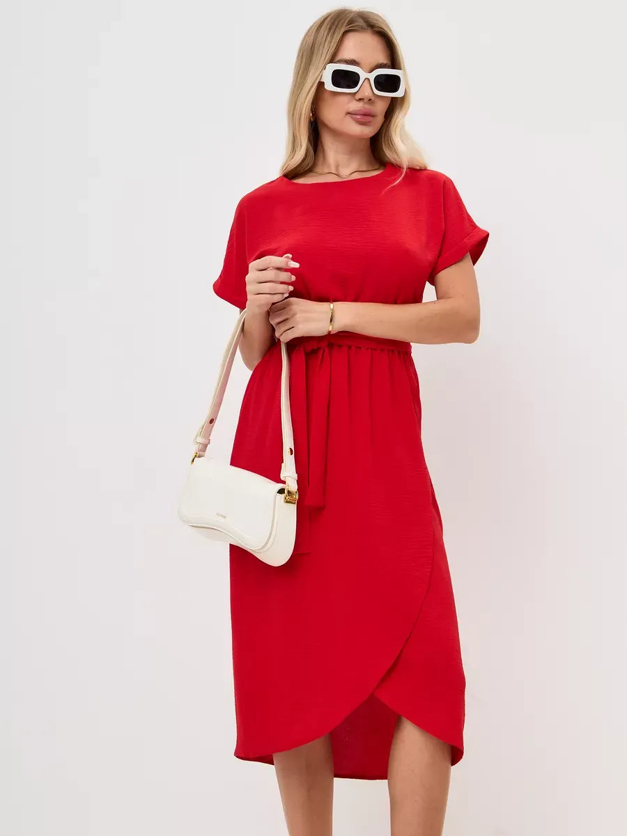 Carmine Midi Dress