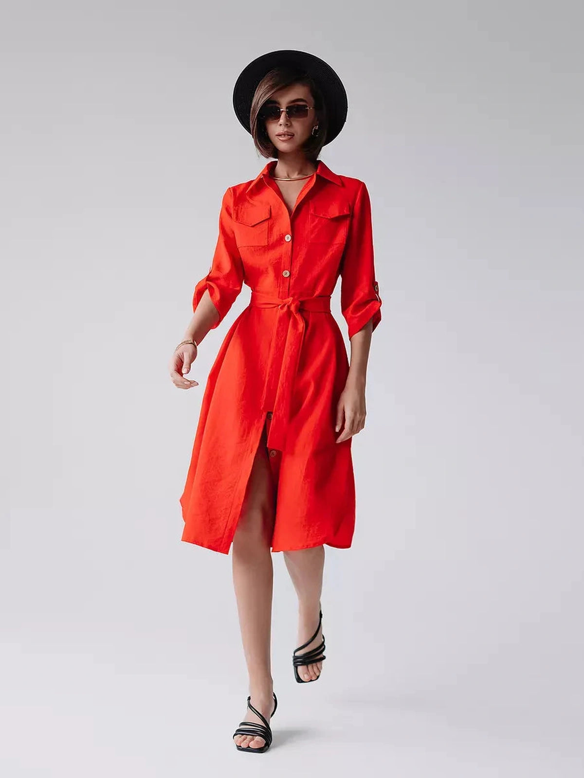 Scarlet Midi Dress
