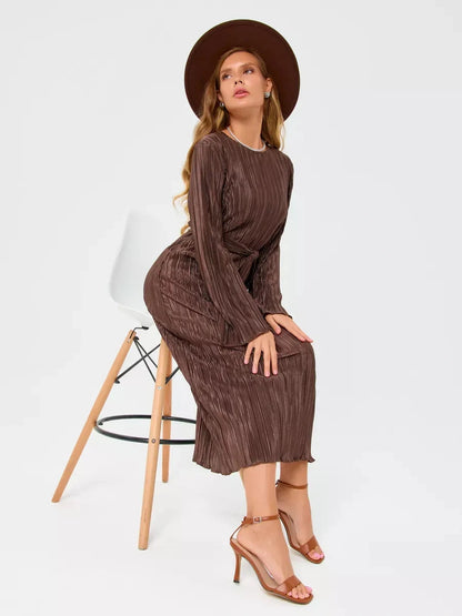 Mocha Midi Dress