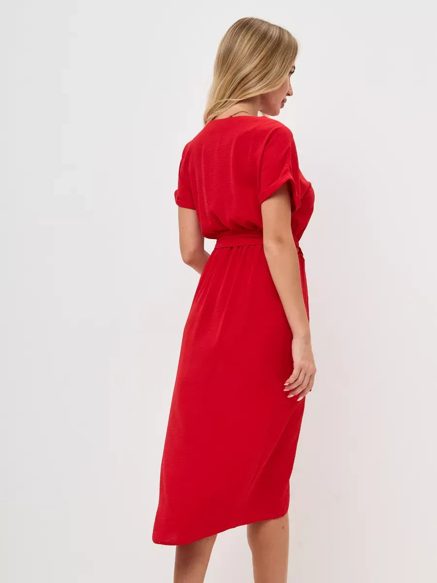 Carmine Midi Dress