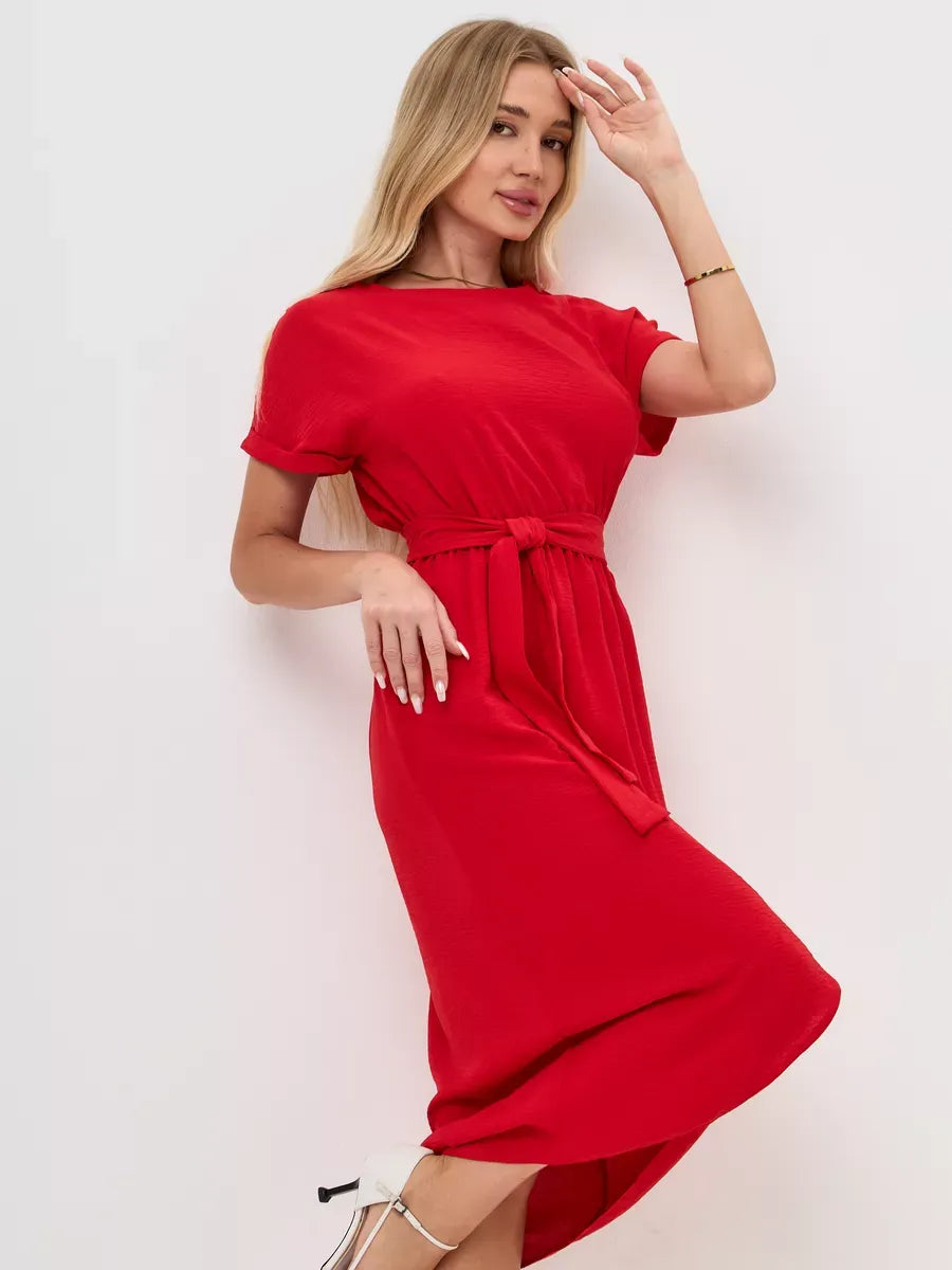 Carmine Midi Dress