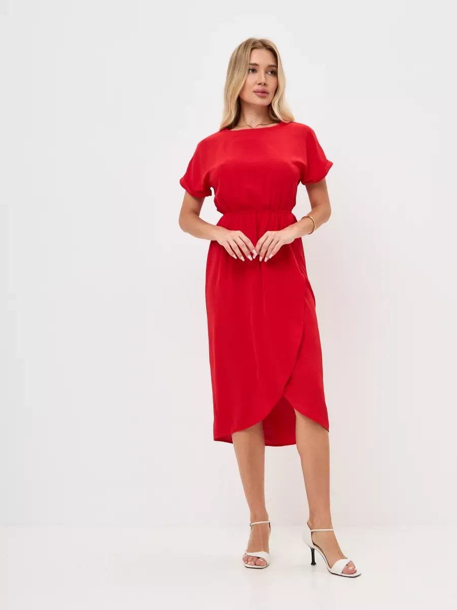 Carmine Midi Dress
