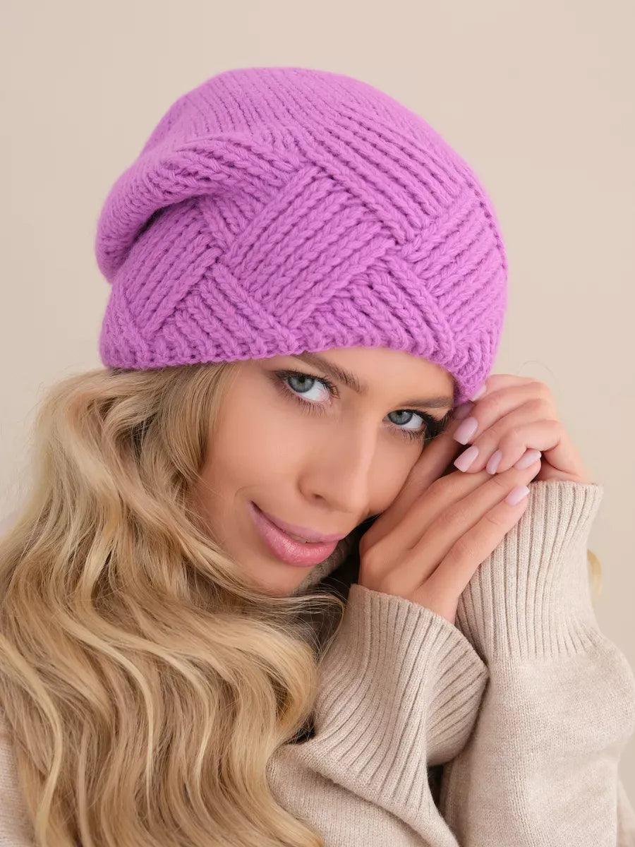 Magenta Beanie