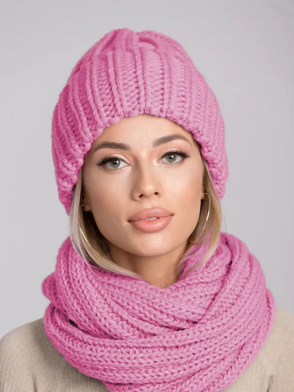 Fuchsia Winter Accessories Set
