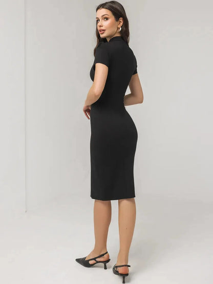 Noir Midi Dress