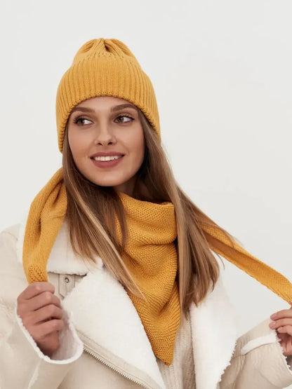 Marigold Beanie & Scarf Set